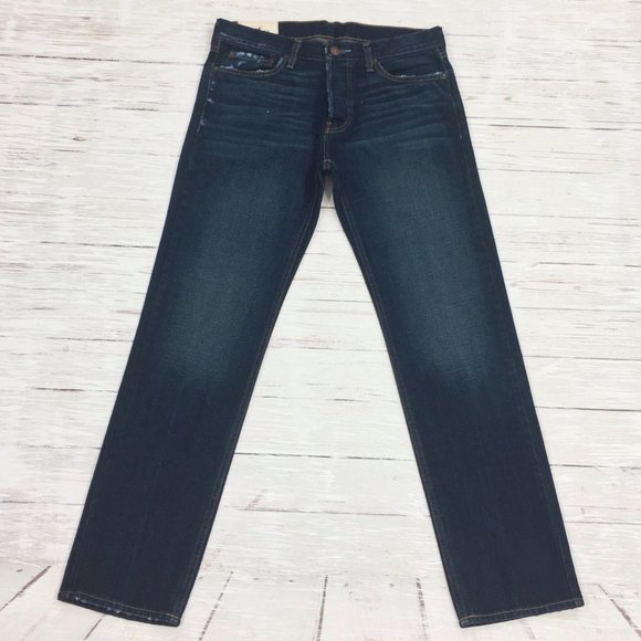 Hollister ~ Destroy Button Fly Straight Leg Jeans - Picture 12 of 12